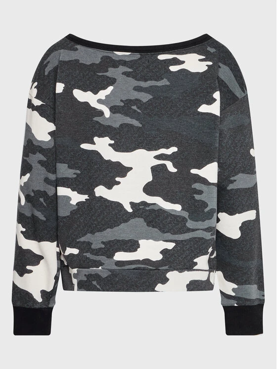 Αγορά 👏 DKNY Γυναίκες Μπλούζες Πιτζάμας Μπλούζα YI2122592 Γκρι Relaxed Fit ⌛ - Image 2