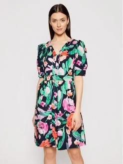 Πολύ καλή προσφορά ⭐ DKNY Γυναίκες Καλοκαιρινά Φορέματα Φόρεμα καλοκαιρινό DD1A3364 Έγχρωμο Regular Fit ⌛