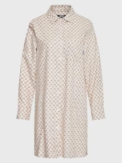 Ολοκαίνουργιο ❤️ DKNY Γυναίκες Νυχτικά & Μεσοφόρια Νυχτικό YI2322591 Μπεζ Relaxed Fit ⌛