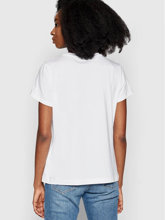Προώθηση 🛒 DKNY Γυναίκες T-shirts T-Shirt P1AVZDNA Λευκό Regular Fit 🤩 - Image 3