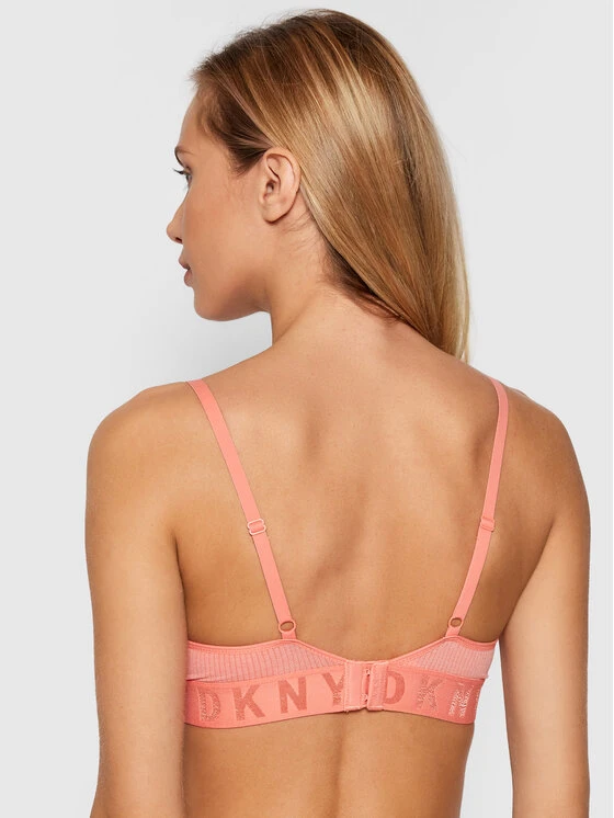 Τοπ 10 🤩 DKNY Γυναίκες Χωρίς Μπανέλα Σουτιέν Bralette DK4026 Ροζ ✔️ - Image 4