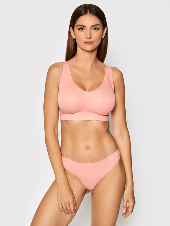 Το φθηνότερο ⌛ DKNY Γυναίκες Χωρίς Μπανέλα Σουτιέν τοπ DK7256 Ροζ ⌛ - Image 2