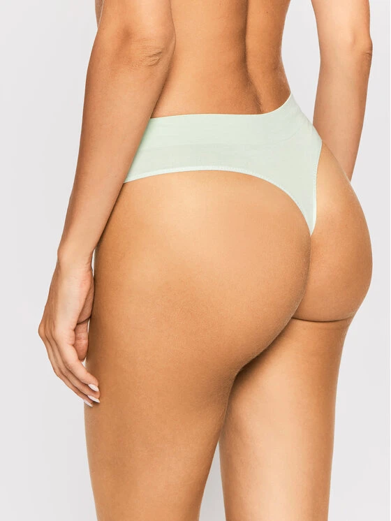 Πολύ καλή προσφορά 🌟 DKNY Γυναίκες Στρίνγκ DK5016 Πράσινο ⭐ - Image 3