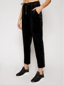 Νέος ❤️ DKNY Γυναίκες Παντελόνια Φόρμας Παντελόνι φόρμας P0JKWCOT Μαύρο Regular Fit ⌛