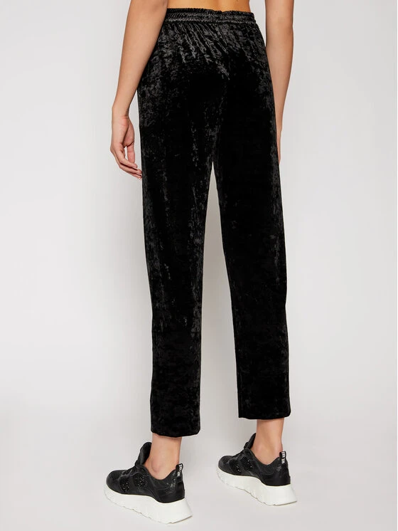 Νέος ❤️ DKNY Γυναίκες Παντελόνια Φόρμας Παντελόνι φόρμας P0JKWCOT Μαύρο Regular Fit ⌛ - Image 3