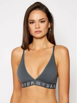 Νέος ⌛ DKNY Γυναίκες Χωρίς Μπανέλα Σουτιέν Bralette DK4026 Γκρι 🔔