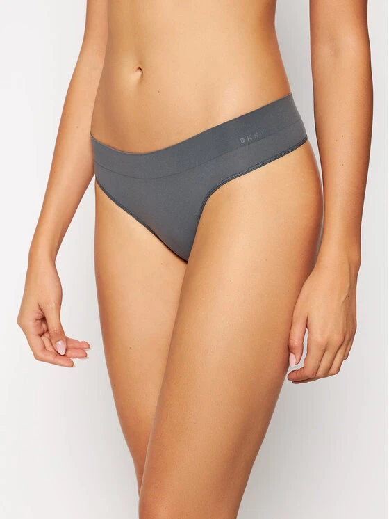 Το φθηνότερο 🎉 DKNY Γυναίκες Στρίνγκ DK5016 Γκρι ❤️