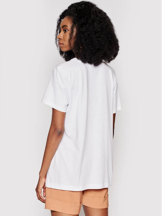 Τοπ 10 😀 DKNY Γυναίκες T-shirts T-Shirt P0EF7CNA Λευκό Regular Fit 🎉 - Image 3