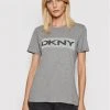 Best Pirce 👍 DKNY Γυναίκες T-shirts T-Shirt P02ARCNA Γκρι Regular Fit 🛒