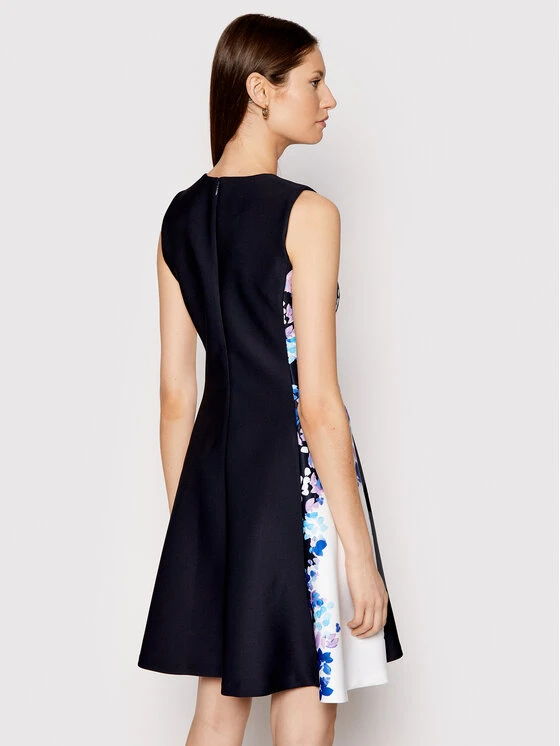 Ολοκαίνουργιο ❤️ DKNY Γυναίκες Κοκτέιλ Φορέματα Φόρεμα κοκτέιλ DD0DK449 Σκούρο μπλε Regular Fit 🤩 - Image 3