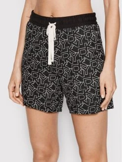 Η καλύτερη συμφωνία ❤️ DKNY Γυναίκες Σορτς Πιτζάμας Σορτς πιτζάμας YI3522534 Μαύρο Regular Fit 🎁