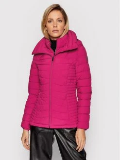 Flash Sale 🌟 DKNY Γυναίκες Πουπουλένια Μπουφάν Μπουφάν πουπουλένιο DL1MP298 Ροζ Regular Fit ✔️