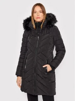 Αγορά ✨ DKNY Γυναίκες Χειμωνιάτικα Μπουφάν Μπουφάν πουπουλένιο DL1MPE70 Μαύρο Regular Fit 🔥