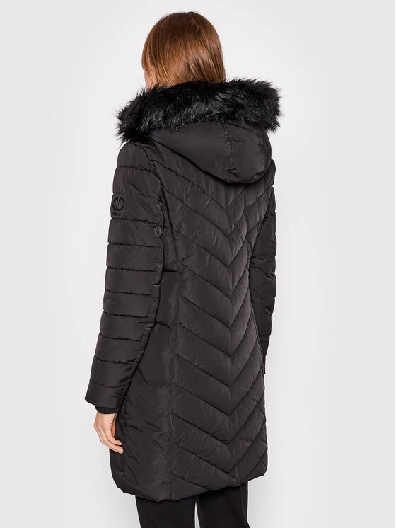 Αγορά ✨ DKNY Γυναίκες Χειμωνιάτικα Μπουφάν Μπουφάν πουπουλένιο DL1MPE70 Μαύρο Regular Fit 🔥 - Image 3