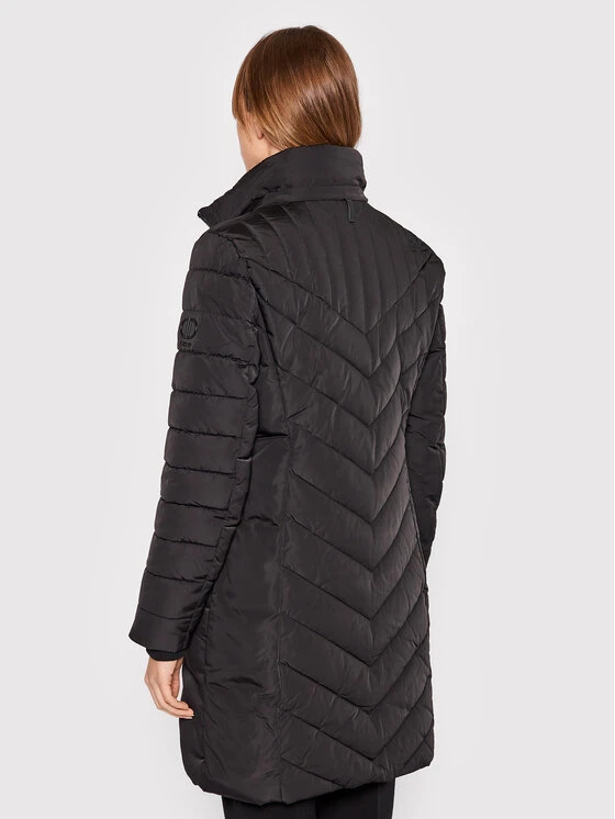 Αγορά ✨ DKNY Γυναίκες Χειμωνιάτικα Μπουφάν Μπουφάν πουπουλένιο DL1MPE70 Μαύρο Regular Fit 🔥 - Image 4