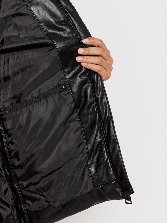 Προώθηση ❤️ DKNY Γυναίκες Χειμωνιάτικα Μπουφάν Μπουφάν πουπουλένιο DL1MUF63 Μαύρο Regular Fit ✔️ - Image 5