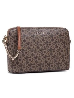 Best Pirce 🛒 DKNY Γυναίκες Τσάντες Mini Τσάντα Bryant Dome Cbody R83EJ655 Καφέ ✨