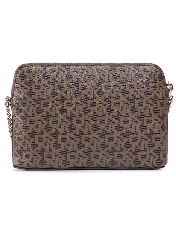 Best Pirce 🛒 DKNY Γυναίκες Τσάντες Mini Τσάντα Bryant Dome Cbody R83EJ655 Καφέ ✨ - Image 4