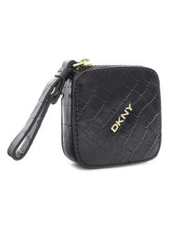 Καλύτερη πώληση 👏 DKNY Γυναίκες Θήκες Ακουστικών Θήκη ακουστικών Air Pod Dangle R13SPP78 Μαύρο ✔️