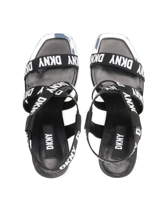 Φτηνός ❤️ DKNY Γυναίκες Σανδάλια Bani K4129313 Μαύρο 🛒 - Image 6