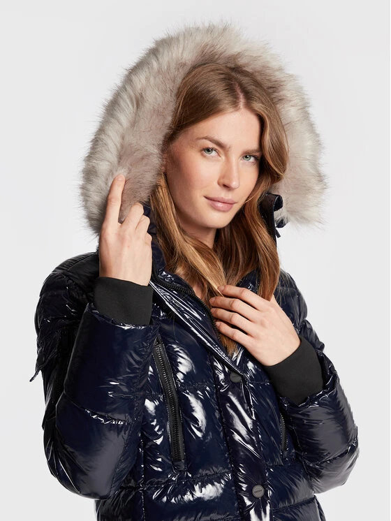 Εκπτωση ✔️ DKNY Γυναίκες Πουπουλένια Μπουφάν Μπουφάν πουπουλένιο DL1MPF94 Σκούρο μπλε Regular Fit 🧨 - Image 5