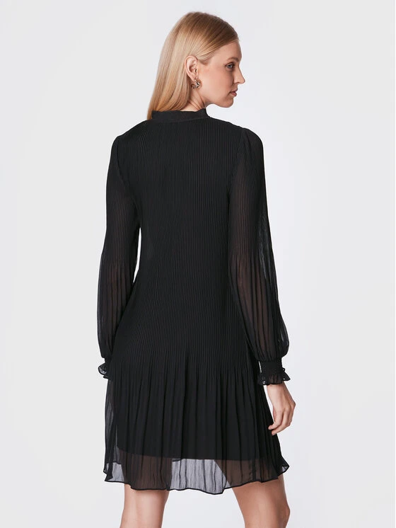 Τοπ 10 ⭐ DKNY Γυναίκες Κοκτέιλ Φορέματα Φόρεμα κοκτέιλ DD2G7489 Μαύρο Regular Fit ⌛ - Image 3