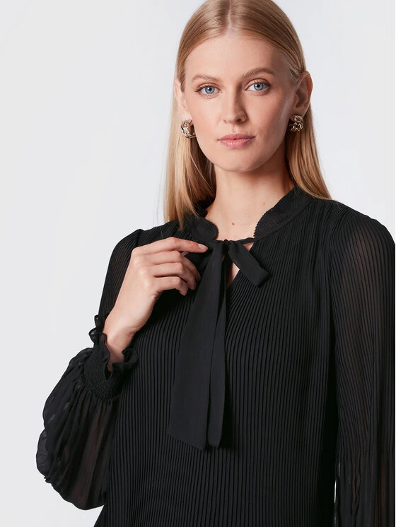 Τοπ 10 ⭐ DKNY Γυναίκες Κοκτέιλ Φορέματα Φόρεμα κοκτέιλ DD2G7489 Μαύρο Regular Fit ⌛ - Image 4