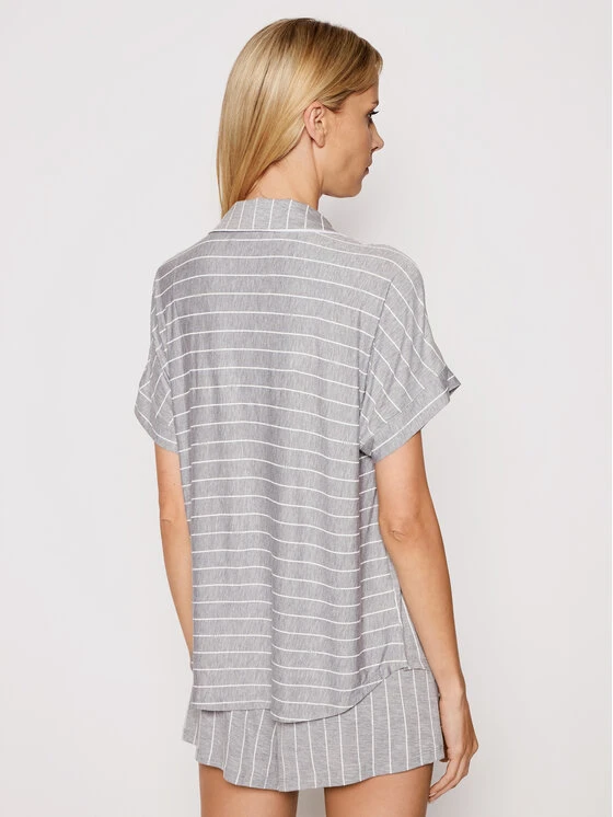 Τοπ 10 😀 DKNY Γυναίκες Πιτζάμες Σετ Πιτζάμα YI2822475 Γκρι ✔️ - Image 3