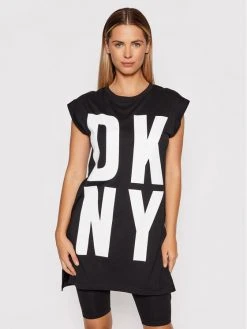 Καλύτερη πώληση ⌛ DKNY Γυναίκες T-shirts T-Shirt P1RHRB2M Μαύρο Regular Fit 👍