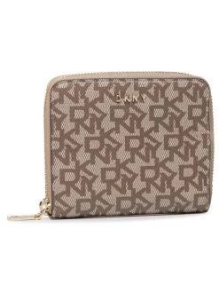 Καλύτερη πώληση ✨ DKNY Γυναίκες Πορτοφόλια Μεγάλο Πορτοφόλι Γυναικείο Bryant Sm Zip Aroun R831J656 Μπεζ 🔔