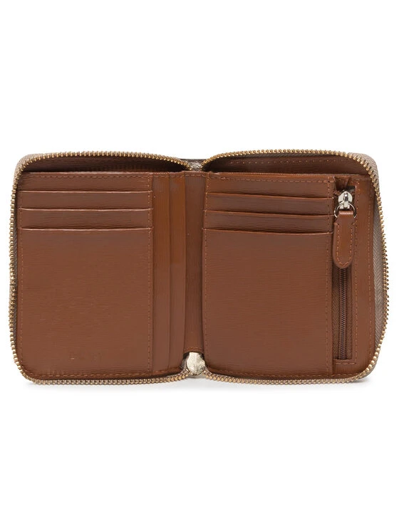 Καλύτερη πώληση ✨ DKNY Γυναίκες Πορτοφόλια Μεγάλο Πορτοφόλι Γυναικείο Bryant Sm Zip Aroun R831J656 Μπεζ 🔔 - Image 3