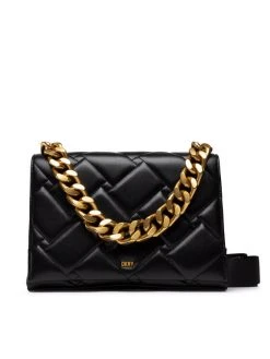 Το φθηνότερο 😀 DKNY Γυναίκες Τσάντες με Χερούλι Τσάντα Willow Chain Cbody R23EBU18 Μαύρο ✨