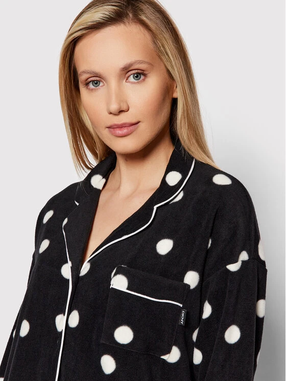 Εκπτωση ✨ DKNY Γυναίκες Πιτζάμες Σετ Πιτζάμα YI2822497F Μαύρο ⭐ - Image 6