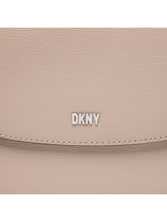 Νέος ❤️ DKNY Γυναίκες Τσάντες Χιαστί Τσάντα Bryant Saddle Bag R21EJR75 Μπεζ ❤️ - Image 2