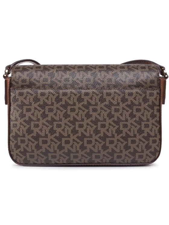 Αγορά 🛒 DKNY Γυναίκες Τσάντες με Χερούλι Τσάντα Bryant Md Flap Xbody R82EJ467 Καφέ 🧨 - Image 5