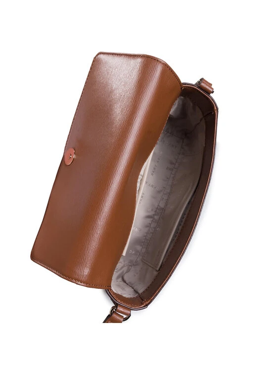 Αγορά 🛒 DKNY Γυναίκες Τσάντες με Χερούλι Τσάντα Bryant Md Flap Xbody R82EJ467 Καφέ 🧨 - Image 6