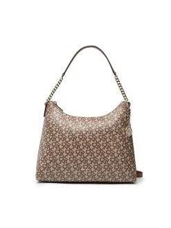 Νέος 😉 DKNY Γυναίκες Τσάντες με Χερούλι Τσάντα Bryant Conv Hobo R21CJR74 Καφέ 🥰