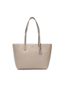 Τοπ 10 😉 DKNY Γυναίκες Τσάντες με Χερούλι Τσάντα Bryant Medium Tote R74A3014 Μπεζ 🎉