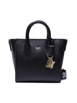 Συμφωνίες ❤️ DKNY Γυναίκες Τσάντες με Χερούλι Τσάντα Valery Sm Satchel R22D3Q61 Μαύρο 👏