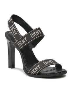 Καλύτερη πώληση ✔️ DKNY Γυναίκες Σανδάλια Balder K1260856 Μαύρο 🎁