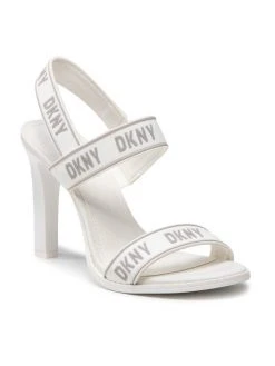 Best Pirce ✨ DKNY Γυναίκες Σανδάλια Balder K1260856 Λευκό 🎁