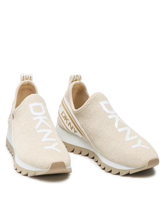 Τοπ 10 🔥 DKNY Γυναίκες Αθλητικά Abbi K1270146 Χρυσό ❤️ - Image 5