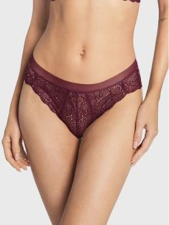 Προώθηση 🎉 DKNY Γυναίκες Κλασικά Σλιπ Σλιπ κλασικά DK4944 Μπορντό ✨