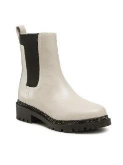 Προϋπολογισμός ⌛ DKNY Γυναίκες Μποτάκια με λάστιχο Rick K3277812 Μπεζ 🌟