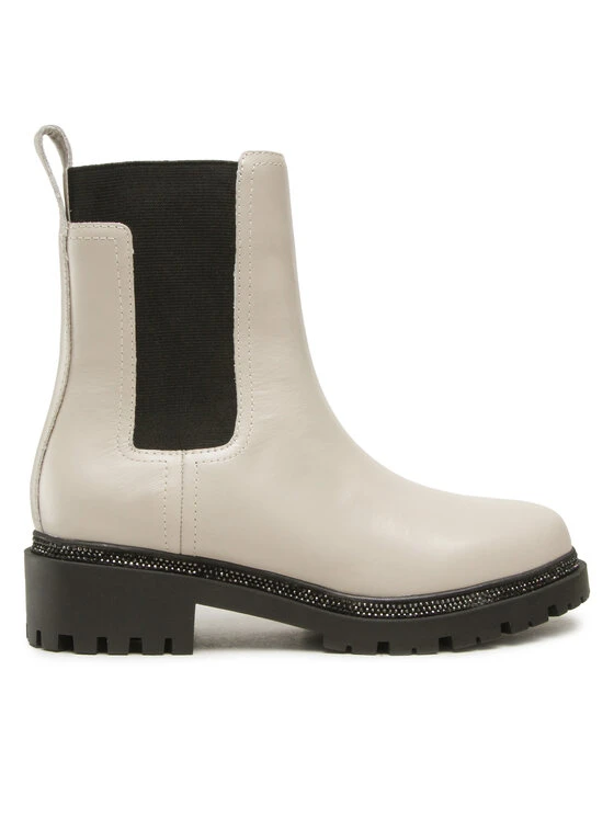 Προϋπολογισμός ⌛ DKNY Γυναίκες Μποτάκια με λάστιχο Rick K3277812 Μπεζ 🌟 - Image 2