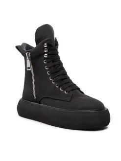 Εκπτωση ⭐ DKNY Γυναίκες Biker Μποτάκια Μποτάκια Aken K2237855 Μαύρο 🌟