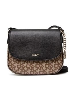 Πολύ καλή προσφορά 🌟 DKNY Γυναίκες Τσάντες Χιαστί Τσάντα Bryant Saddle Bag R21EJR75 Μπεζ ⌛