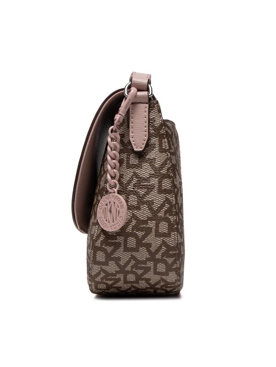 Προϋπολογισμός 🤩 DKNY Γυναίκες Τσάντες Χιαστί Τσάντα Bryant Saddle Bag R21EJR75 Καφέ ⭐ - Image 4