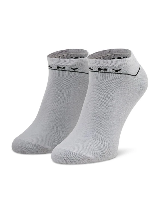 Φτηνός 🤩 DKNY Γυναίκες Κοντές Κάλτσες Σετ 3 ζευγάρια κοντές κάλτσες γυναικείες Olivia S4_0002T_DKY Λευκό 🔔 - Image 2