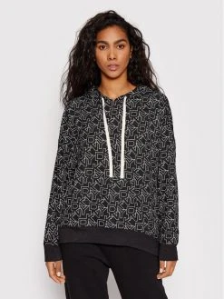 Τοπ 10 😉 DKNY Γυναίκες Μπλούζες Μπλούζα YI2122534 Μαύρο Relaxed Fit ❤️